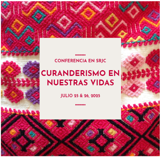 textil con texto de titulo sobrepuesto