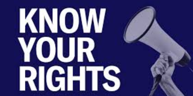 Know your rights